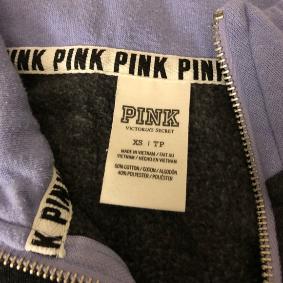 PINK quarter zip - Picture 2 of 3